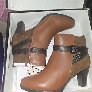 New! Brown Ankle Boots